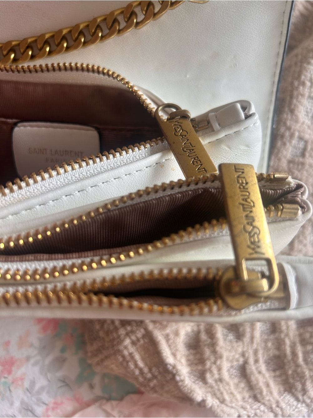 White YSL bag - Picture 3 of 4